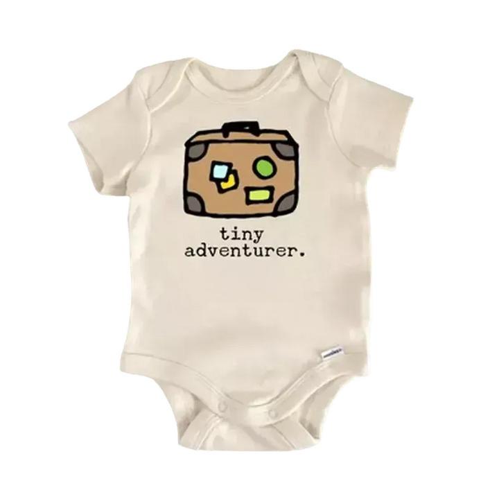 Adventure Travel Luggage - Baby Boy Girl Clothes Infant Bodysuit Funny Cute Newborn  Funny Cute Onesie® | North Fork Forager LLC
