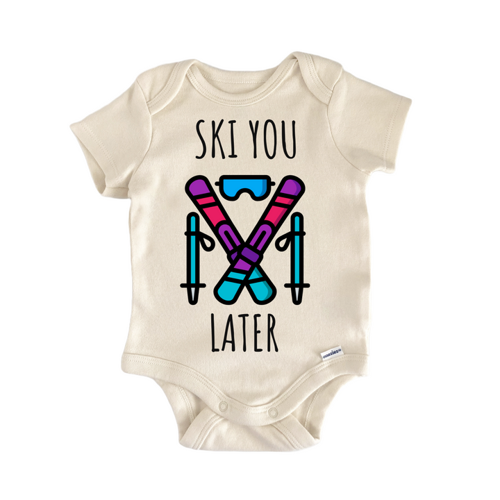 Skiing Baby Gift Baby Onesie®