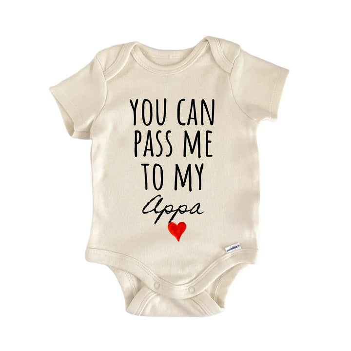 Appa Announcement Baby Gift Baby Bodysuit