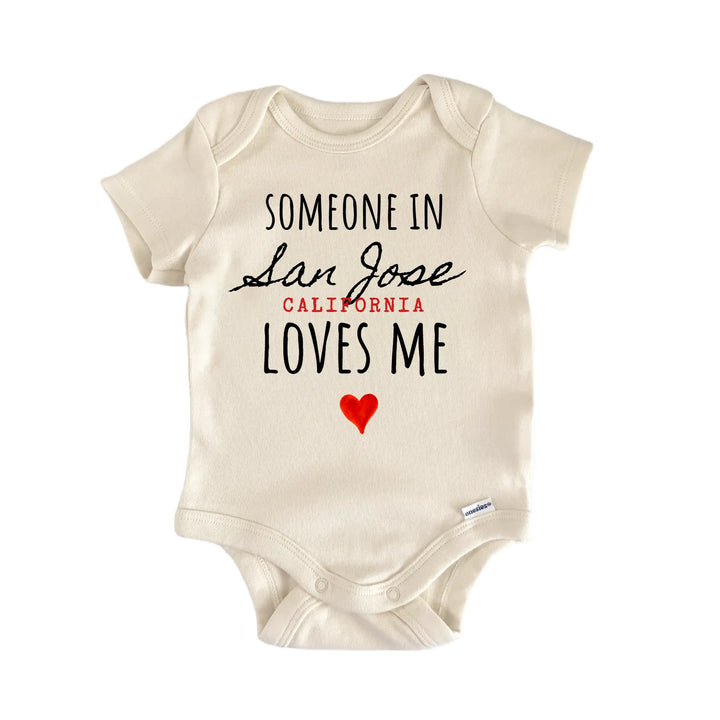 San Jose California Baby Gift Baby Bodysuit