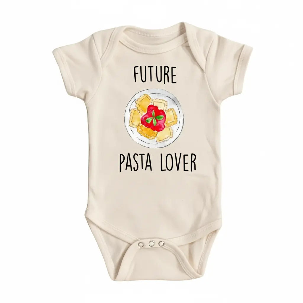 Italian Pasta - Baby Boy Girl Clothes Infant Onesie® Funny Cute Newborn GS1  Funny Cute Onesie® | North Fork Forager LLC
