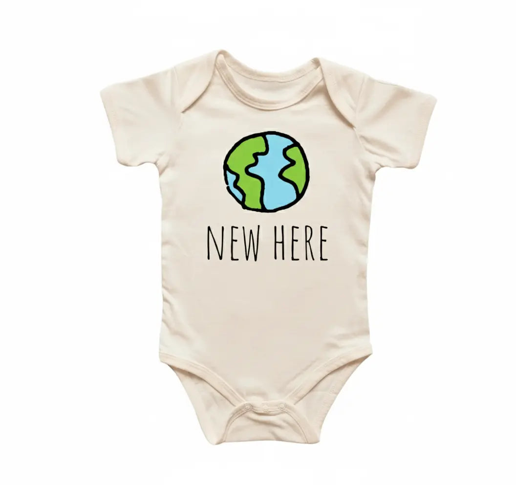 New Here Coming Home - Baby Boy Girl Clothes Infant Bodysuit Funny Cute Newborn  Funny Cute Onesie® | North Fork Forager LLC