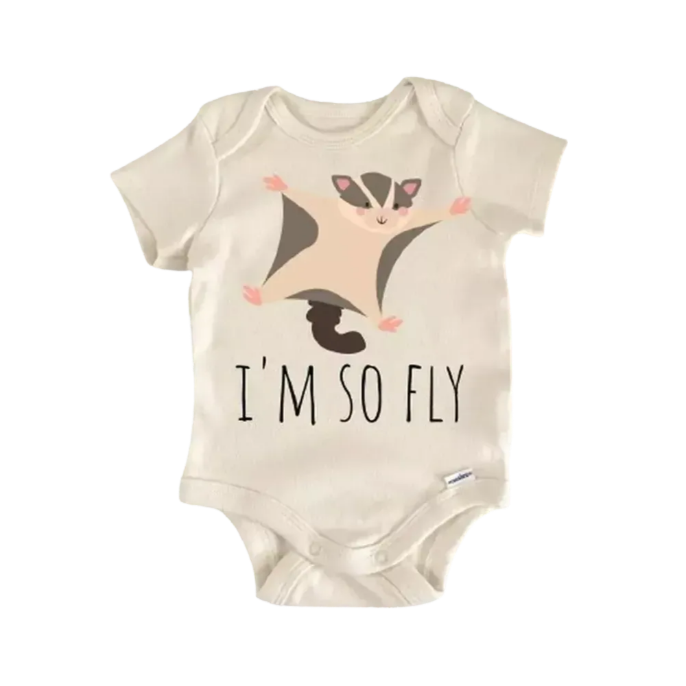 Sugar Glider Rodent - Baby Boy Girl Clothes Infant Bodysuit Funny Cute Newborn  Funny Cute Onesie® | North Fork Forager LLC