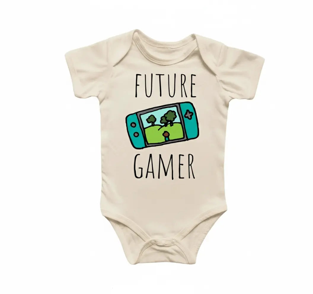 Video Game Gamer - Baby Boy Girl Clothes Infant Bodysuit Funny Cute Newborn 2  Funny Cute Onesie® | North Fork Forager LLC