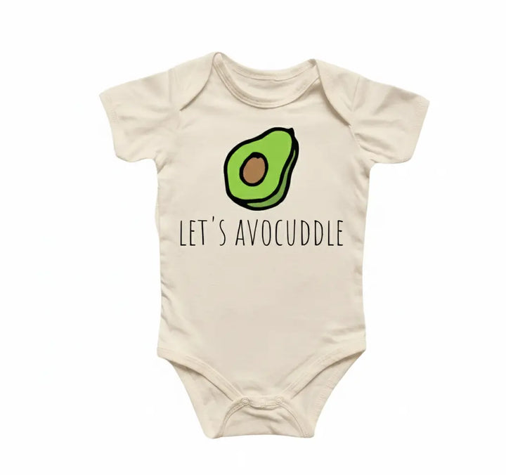 Avocado Cuddle - Baby Boy Girl Clothes Infant Bodysuit Funny Cute Newborn  Funny Cute Onesie® | North Fork Forager LLC