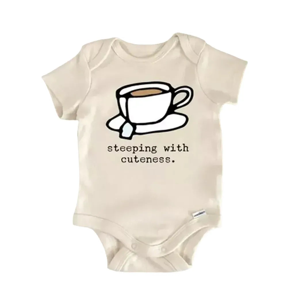 Tea Matcha Boba - Baby Boy Girl Clothes Infant Onesie® Funny Cute Newborn GS1 BBY  Funny Cute Onesie® | North Fork Forager LLC