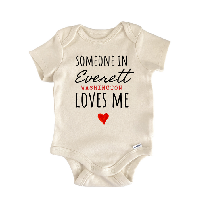 Everett Washington Baby Gift Baby Onesie®
