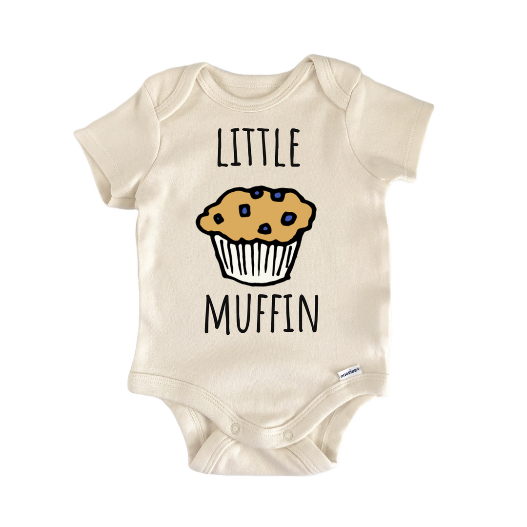 Little Muffin Blueberry Bakery Baby Gift Baby Bodysuit
