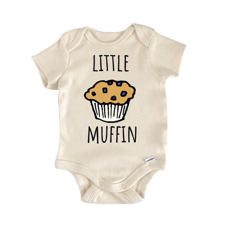 Little Muffin Blueberry Bakery Baby Gift Baby Onesie®