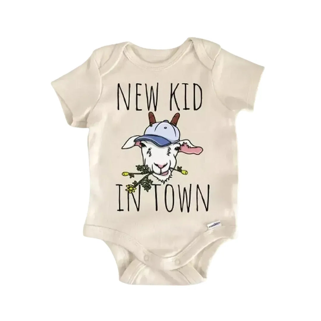 Goat Farm - Baby Boy Girl Clothes Infant Onesie® Funny Cute Newborn GS1 BBY  Funny Cute Onesie® | North Fork Forager LLC