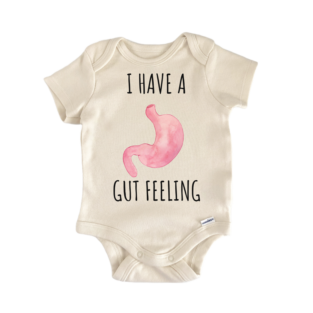 Gut Feeling Stomach Doctor Gastroenterologist Baby Gift Baby Onesie®