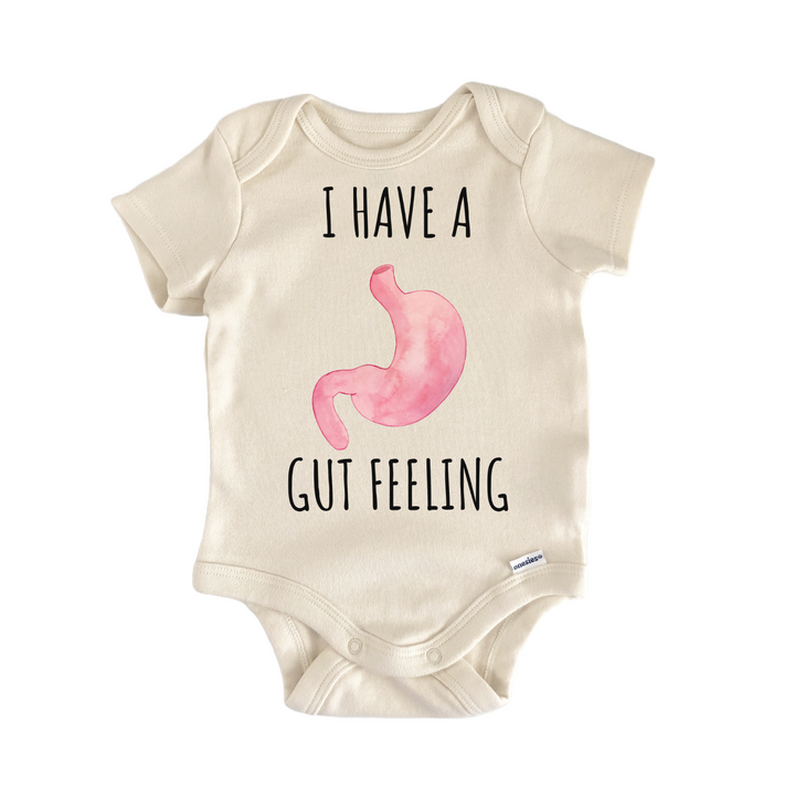 Gut Feeling Stomach Doctor Gastroenterologist Baby Gift Baby Onesie®