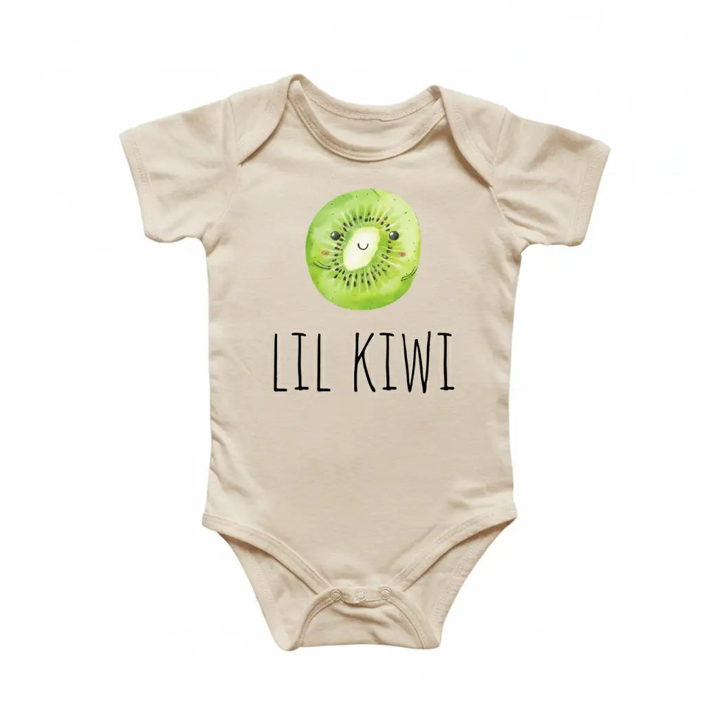 Little Kiwi Fruit - Baby Boy Girl Clothes Infant Bodysuit Funny Cute Newborn  Funny Cute Onesie® | North Fork Forager LLC