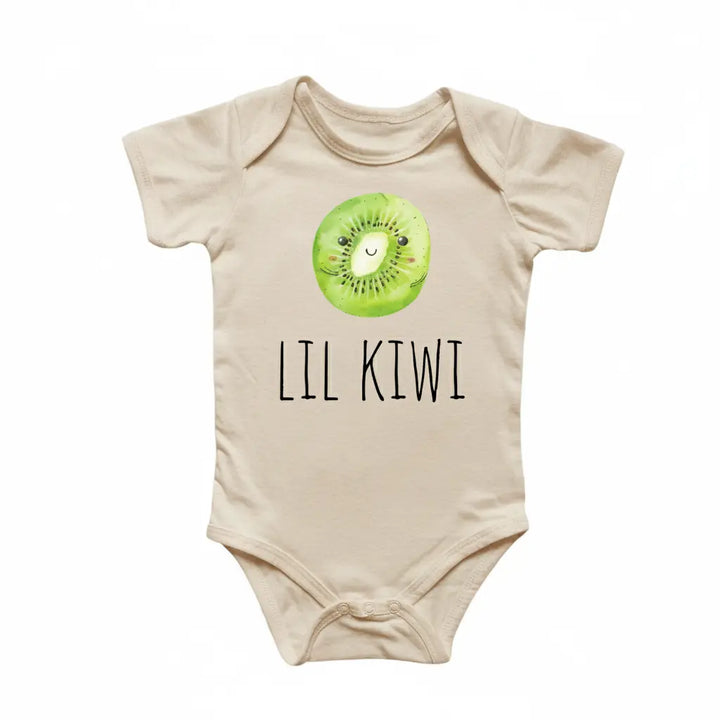 Little Kiwi Fruit - Baby Boy Girl Clothes Infant Bodysuit Funny Cute Newborn  Funny Cute Onesie® | North Fork Forager LLC