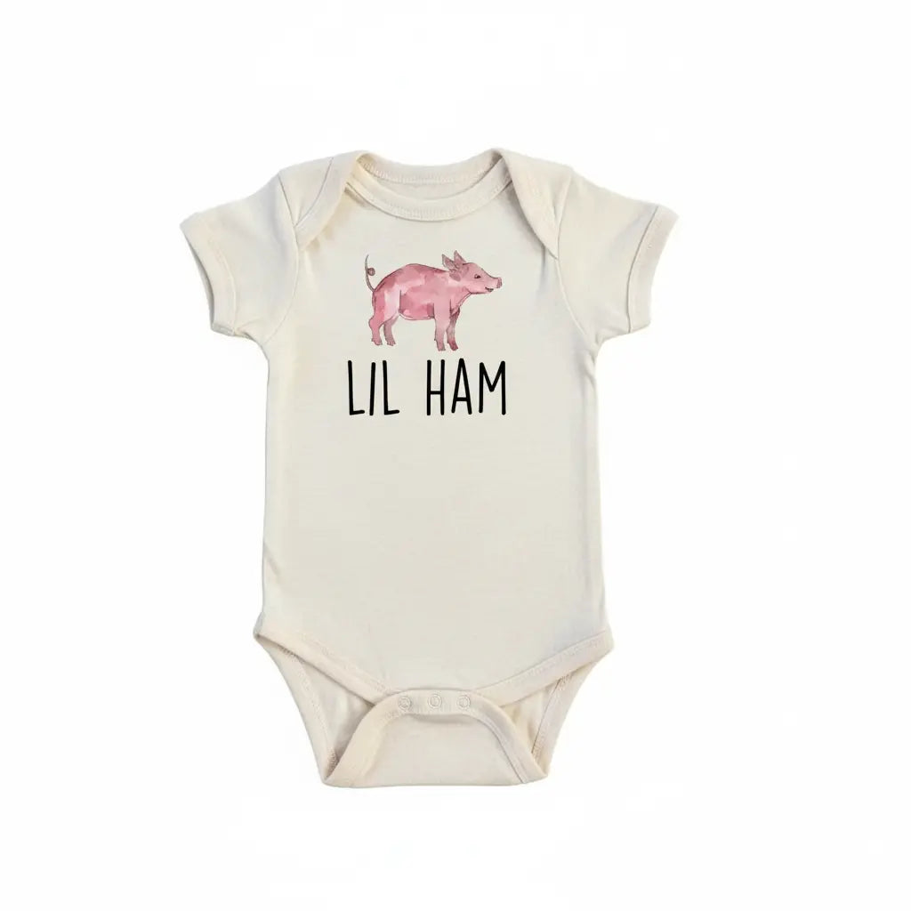 Pig Ham Farm - Baby Boy Girl Clothes Infant Bodysuit Funny Cute Newborn  Funny Cute Onesie® | North Fork Forager LLC