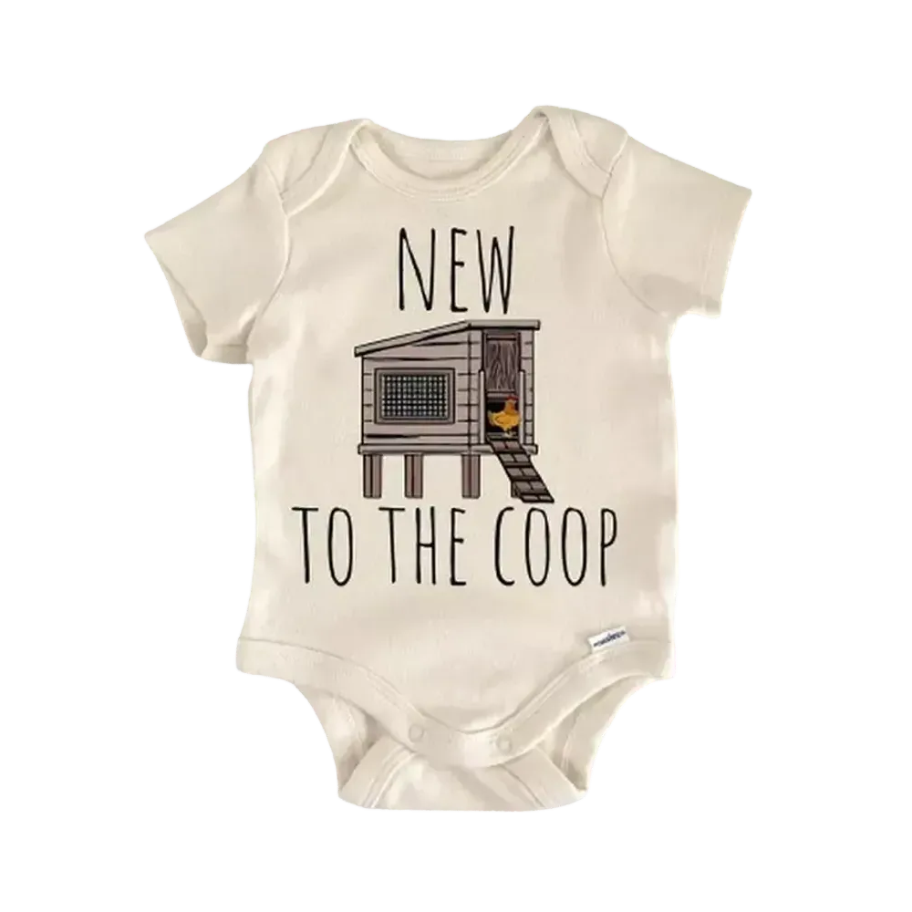 Chicken Farm Coop - Baby Boy Girl Clothes Infant Bodysuit Funny Cute Newborn  Funny Cute Onesie® | North Fork Forager LLC