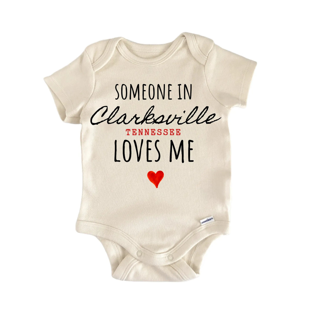Clarksville Tennessee Baby Gift Baby Bodysuit