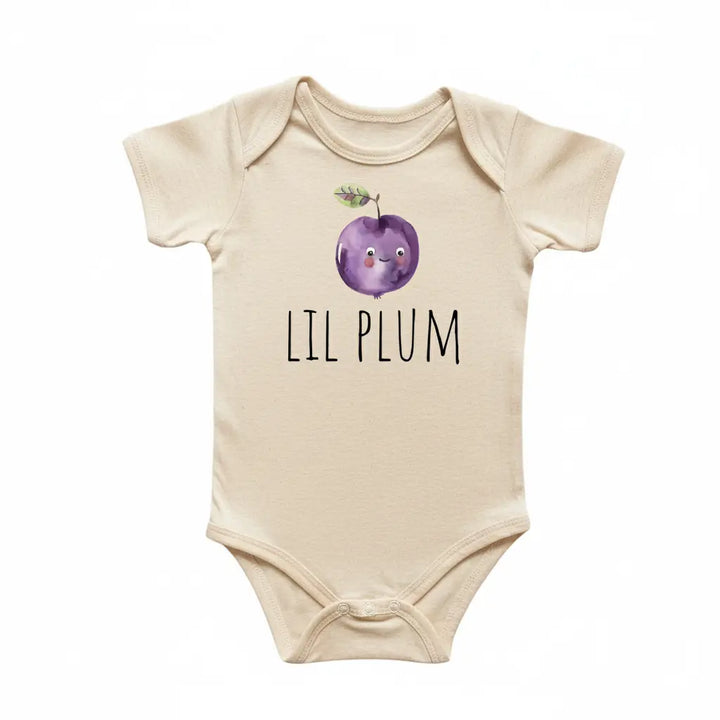 Little Plum - Baby Boy Girl Clothes Infant Onesie® Funny Cute Newborn GS1  Funny Cute Onesie® | North Fork Forager LLC