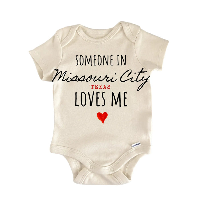 Missouri City Texas Baby Gift Baby Bodysuit