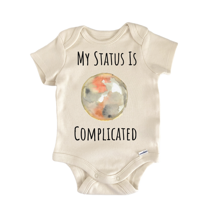 Planet Pluto Space Astronomer Baby Gift Baby Onesie®