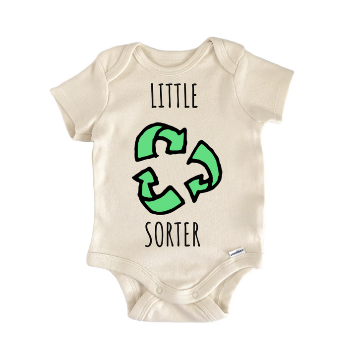 Little Sorter Sorting Recycle Reuse Earth Day Infant Gift Baby Onesie®