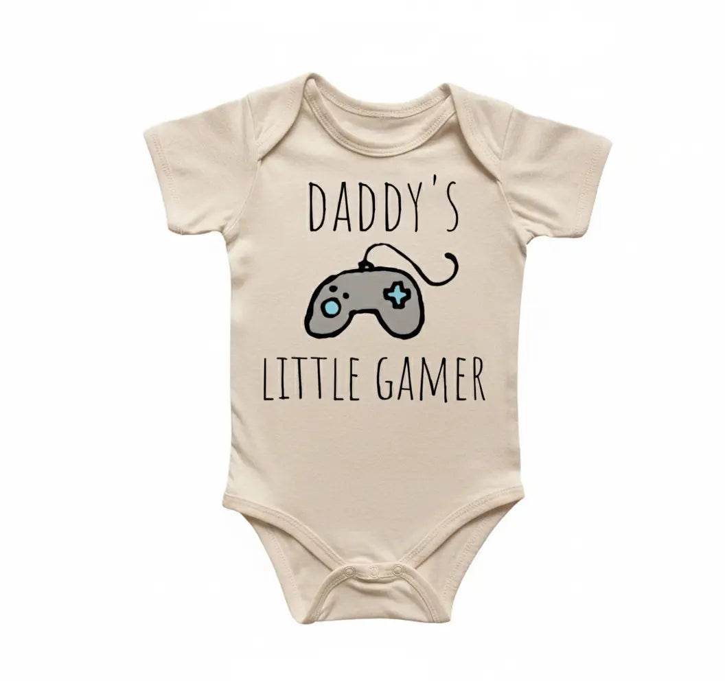 Video Game Gamer - Baby Boy Girl Clothes Infant Bodysuit Funny Cute Newborn 1  Funny Cute Onesie® | North Fork Forager LLC