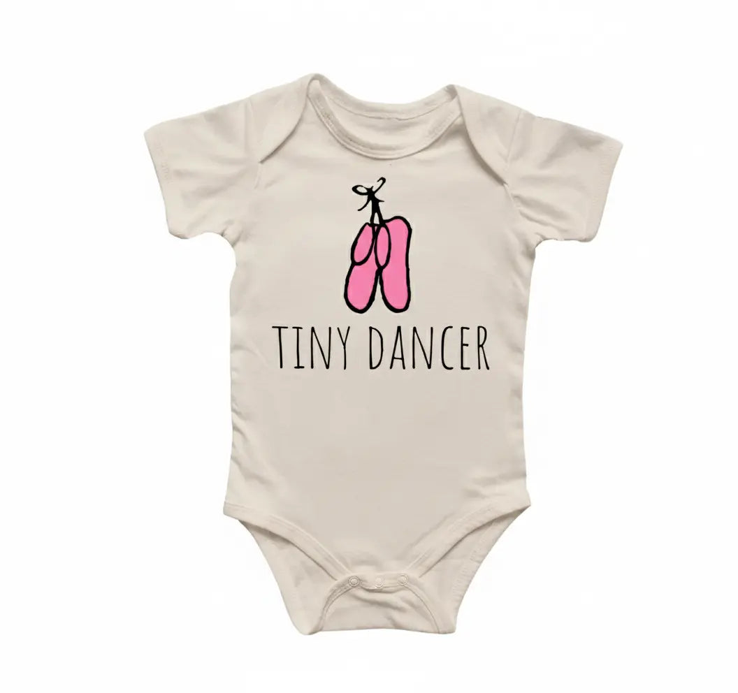 Tiny Dancer - Baby Boy Girl Clothes Infant Bodysuit Funny Cute Newborn 3  Funny Cute Onesie® | North Fork Forager LLC