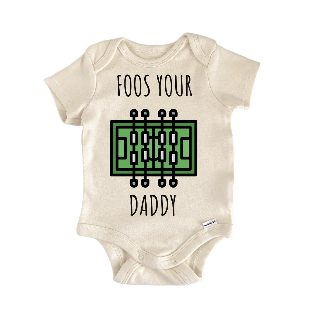 Foosball Soccer Game Baby Gift Baby Onesie®