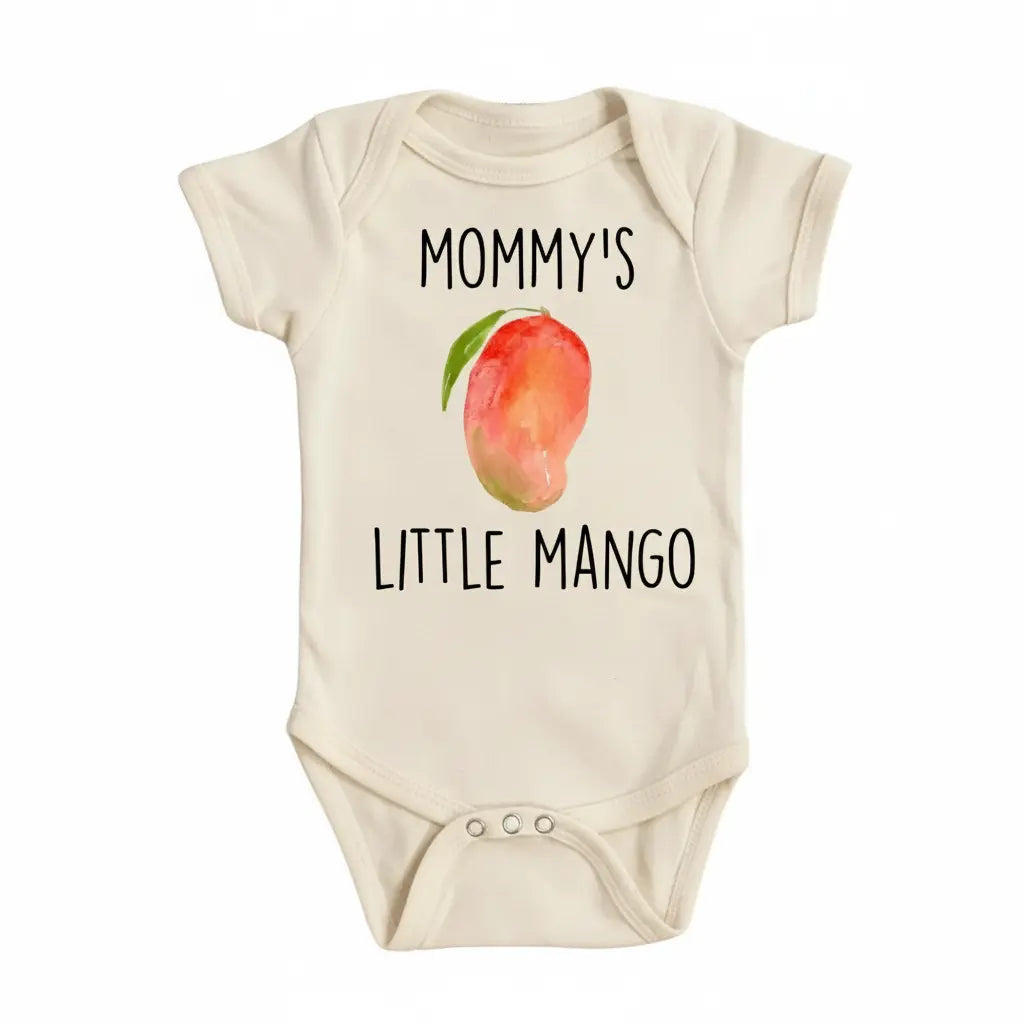 Mango Mommy - Baby Boy Girl Clothes Infant Onesie® Funny Cute Newborn GS1  Funny Cute Onesie® | North Fork Forager LLC