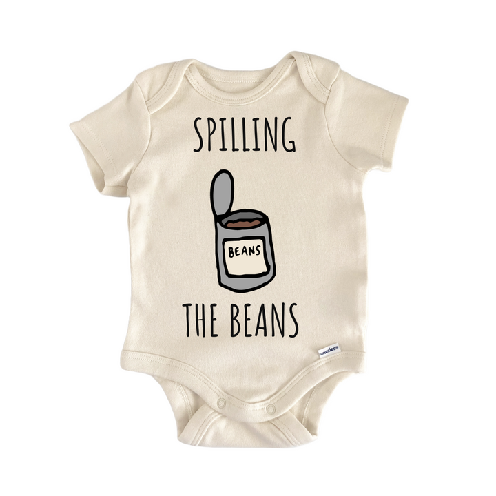 Spilling The Beans Vegetable Baby Gift Baby Onesie®