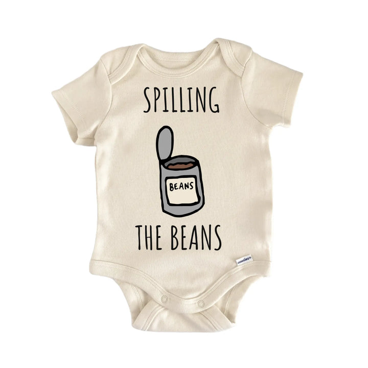 Spilling The Beans Vegetable Baby Gift Baby Bodysuit