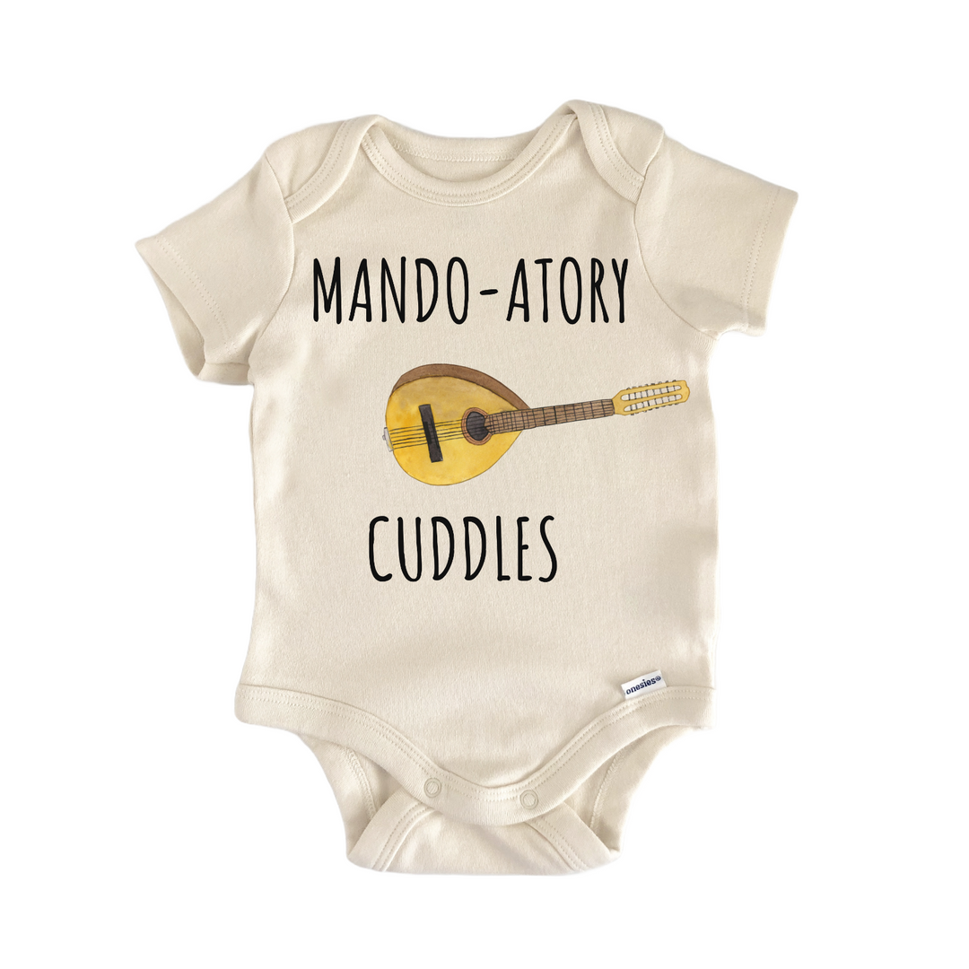 Mandolin Guitar String Instrument Acoustic Baby Gift Baby Onesie®