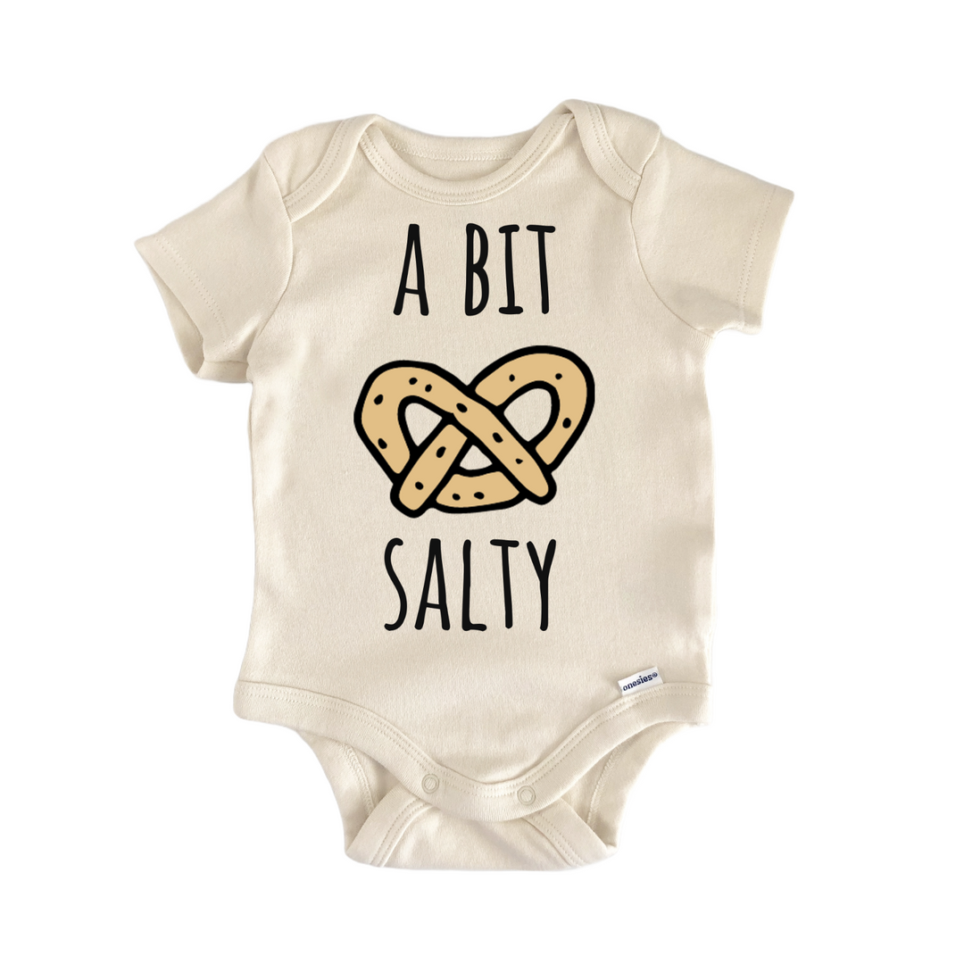 Salty Pretzel Oktoberfest Bakery Infant Gift Baby Bodysuit