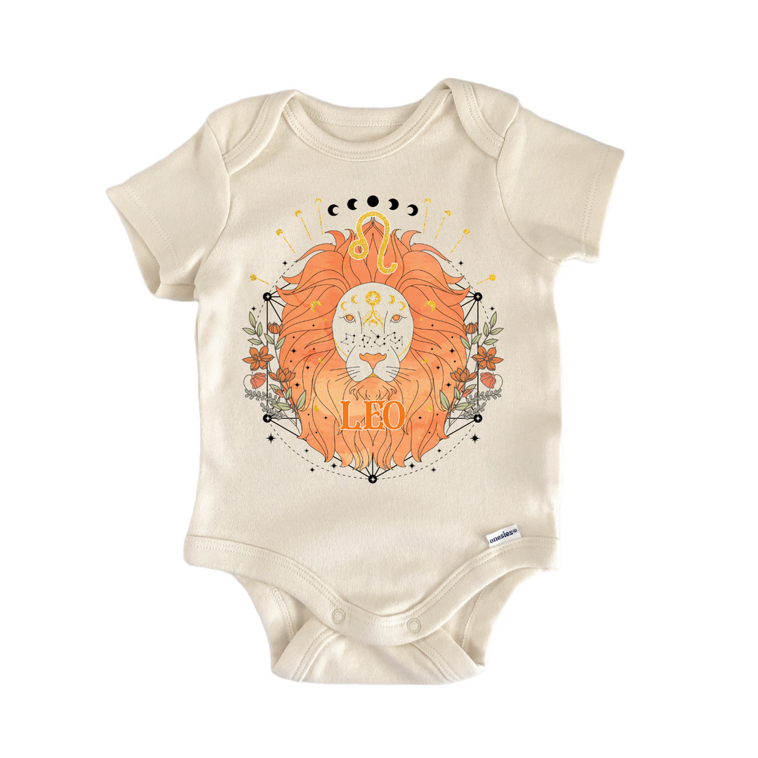 Leo Astrology Zodiac Signs Baby Gift Baby Onesie®
