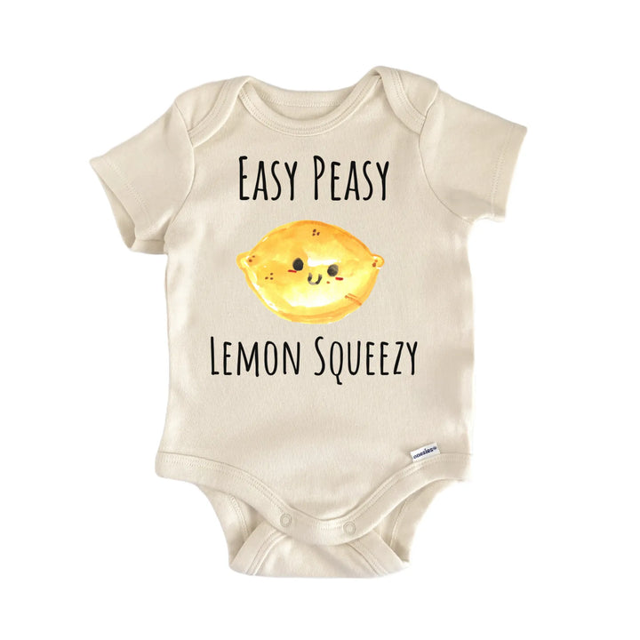 Easy Peasy Lemon Squeezy Fruit Baby Gift Baby Bodysuit