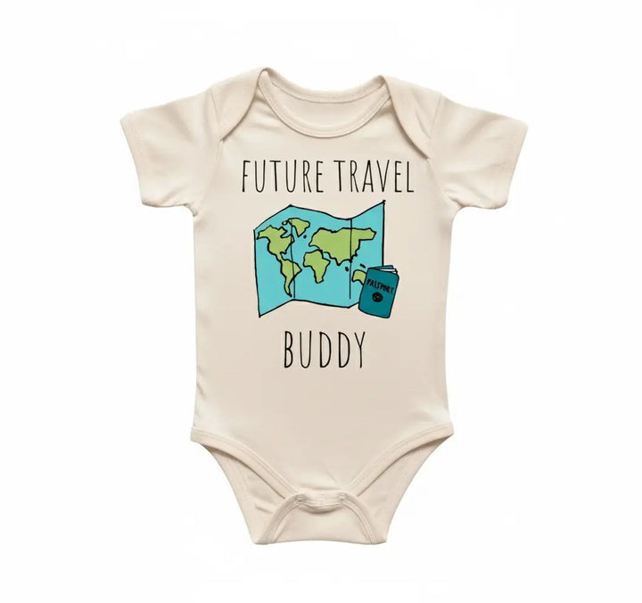 Travel Adventure - Baby Boy Girl Clothes Infant Bodysuit Funny Cute Newborn 9  Funny Cute Onesie® | North Fork Forager LLC