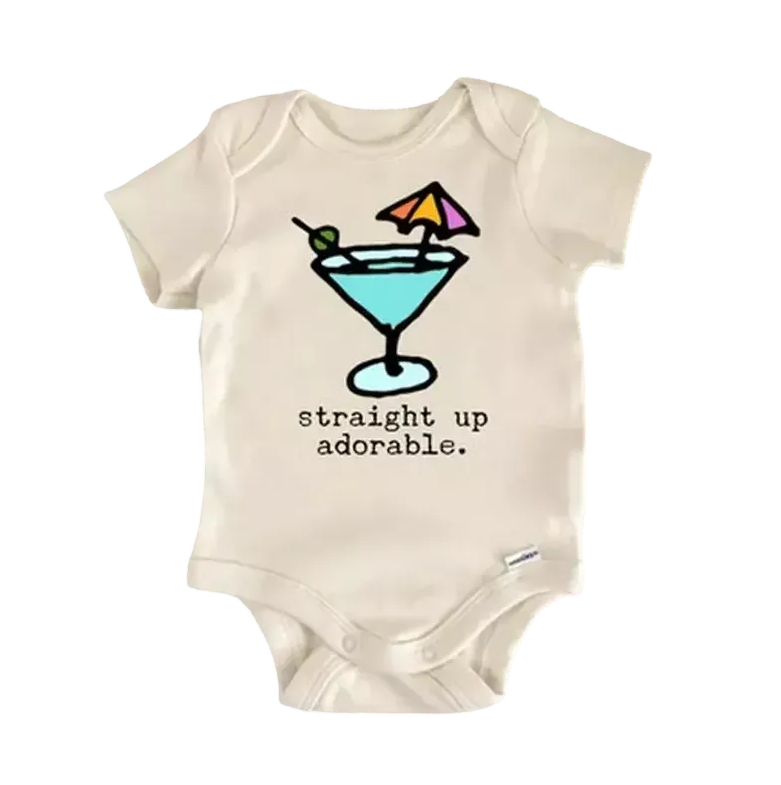 Expresso Martini Cocktail  - Baby Boy Girl Clothes Infant Bodysuit Funny Cute Newborn  Funny Cute Onesie® | North Fork Forager LLC