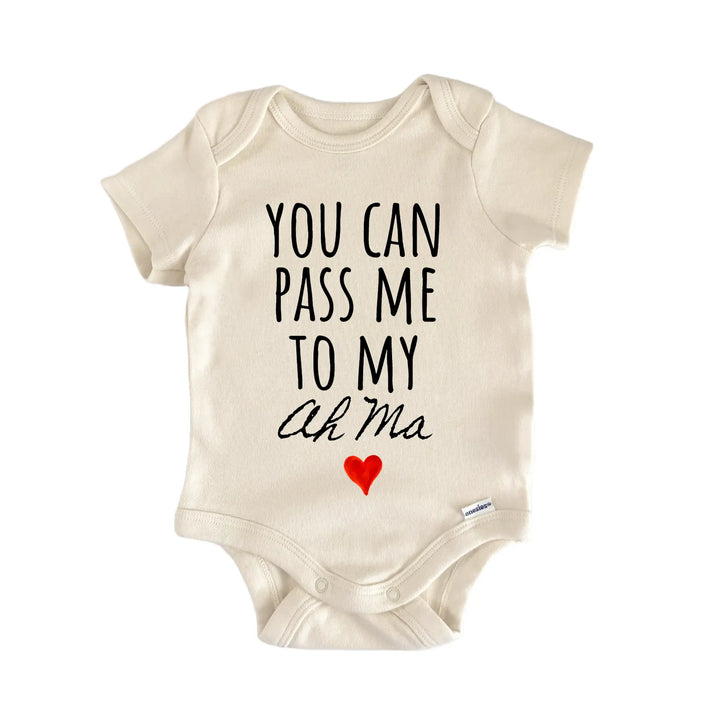 Ah Ma Announcement Baby Gift Baby Bodysuit
