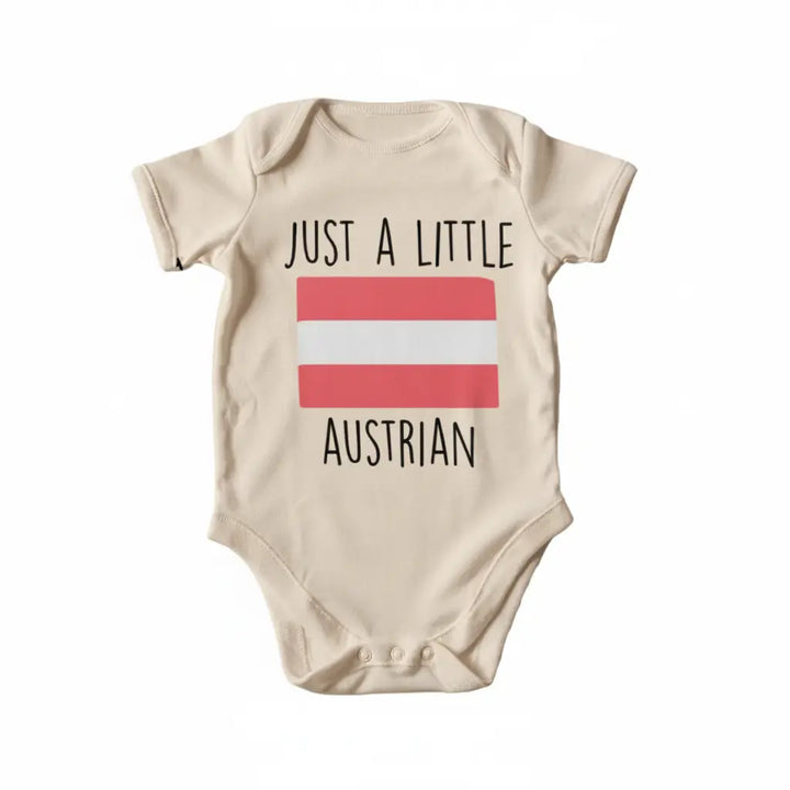 Austria - Baby Boy Girl Clothes Infant Bodysuit Funny Cute Newborn  Funny Cute Onesie® | North Fork Forager LLC