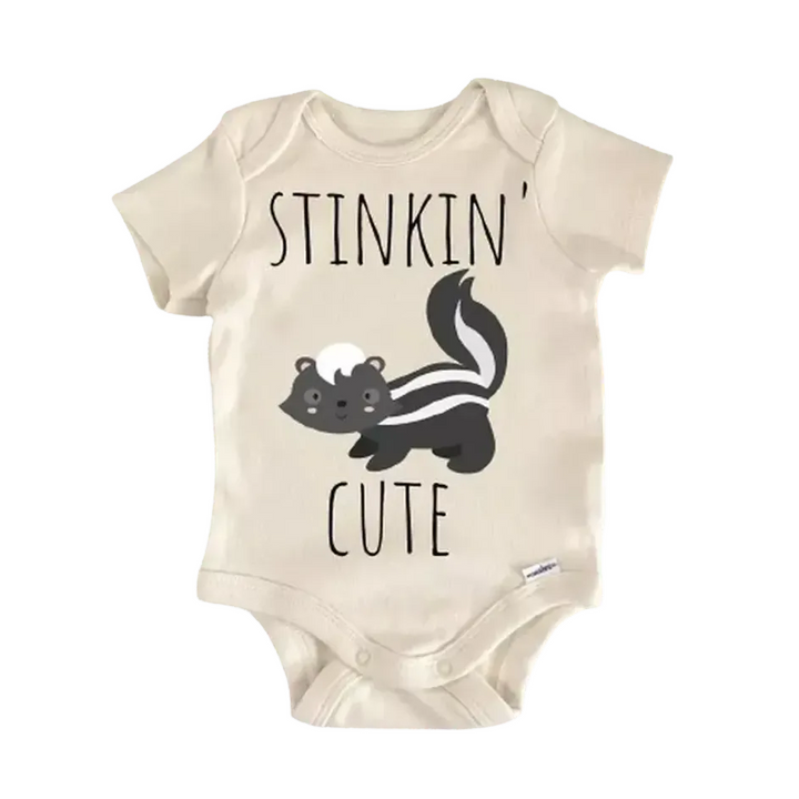 Skunk Stinker Animal - Baby Boy Girl Clothes Infant Bodysuit Funny Cute Newborn  Funny Cute Onesie® | North Fork Forager LLC