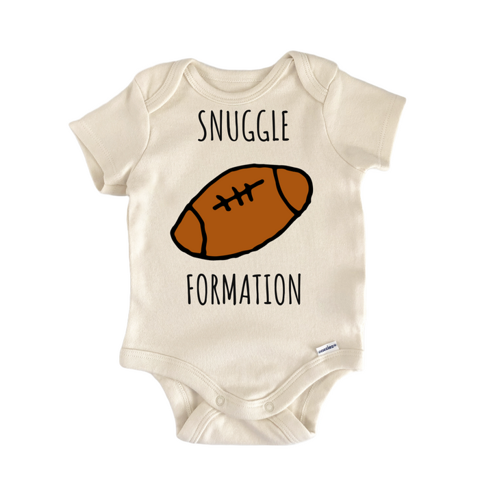 Snuggle Formation Football Ball Infant Gift Baby Onesie®