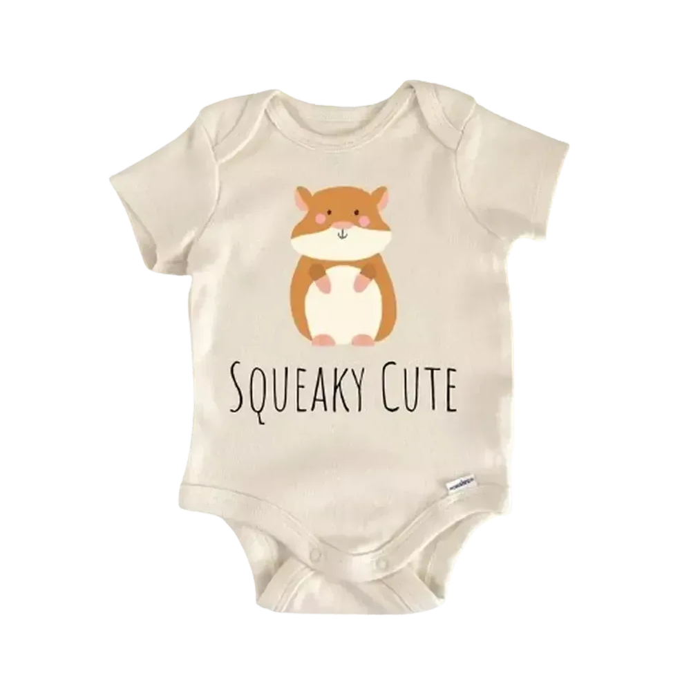Hamster Mouse Animal - Baby Boy Girl Clothes Infant Bodysuit Funny Cute Newborn  Funny Cute Onesie® | North Fork Forager LLC