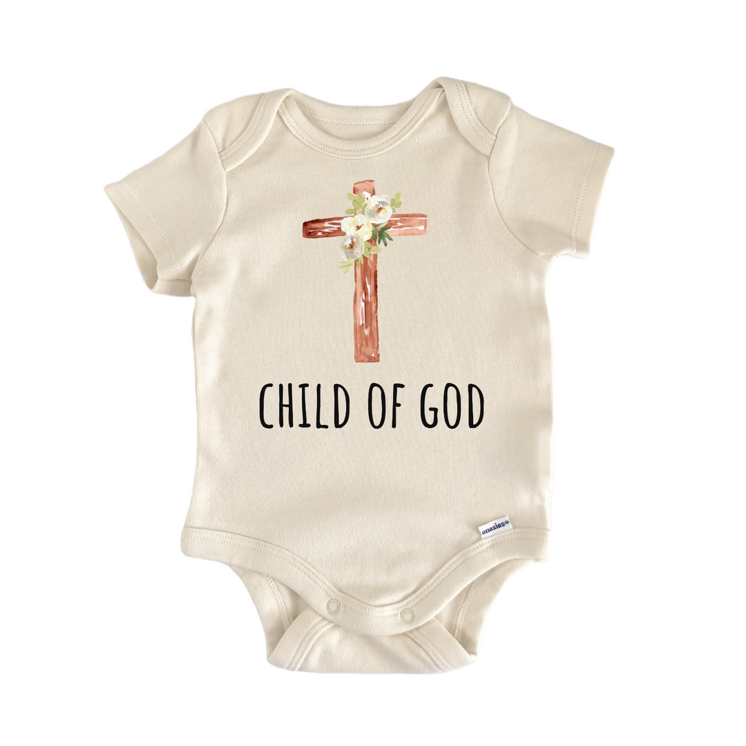 Child Of God Christian Jesus Infant Gift Baby Bodysuit
