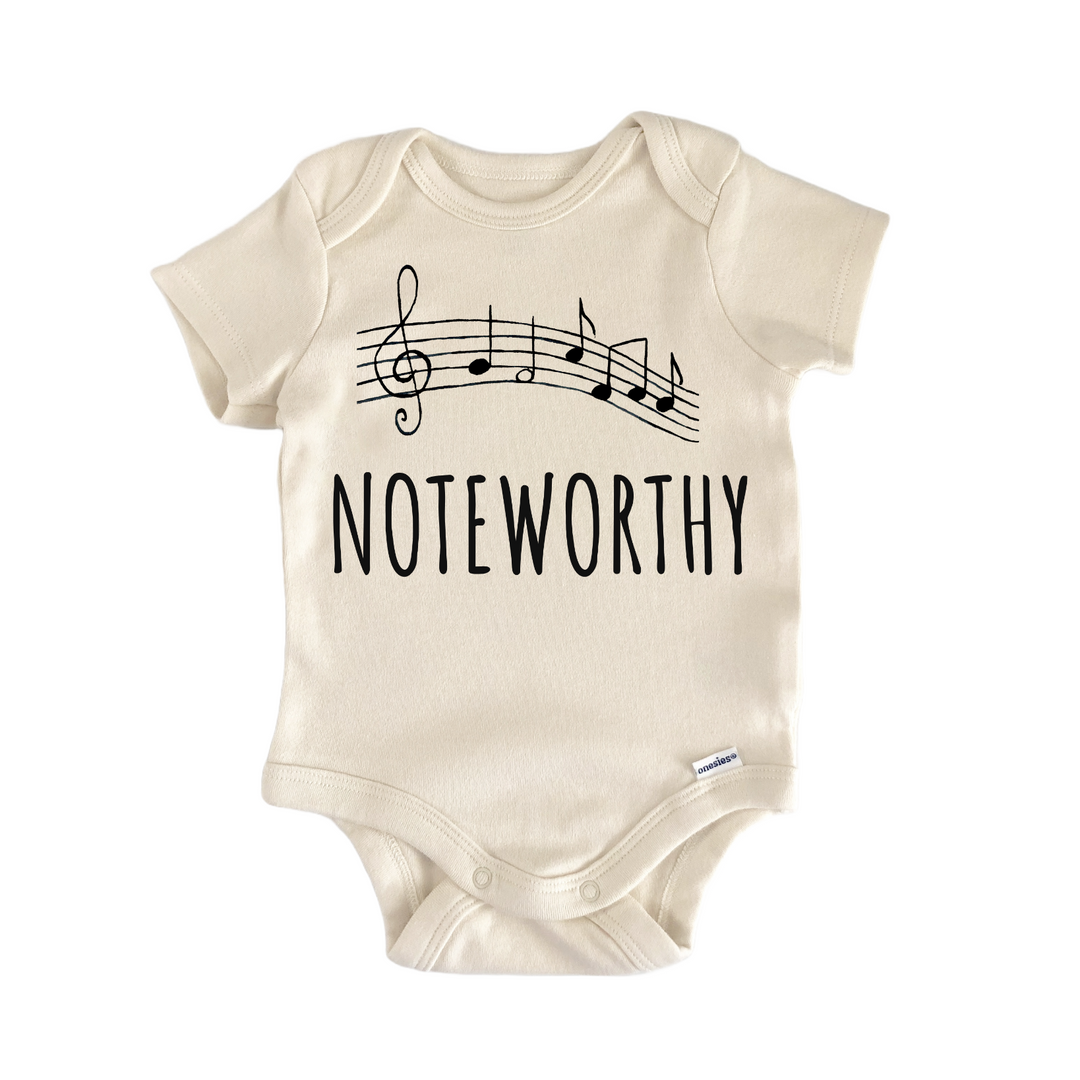 Musician Musical Notes Music Baby Gift Baby Onesie®