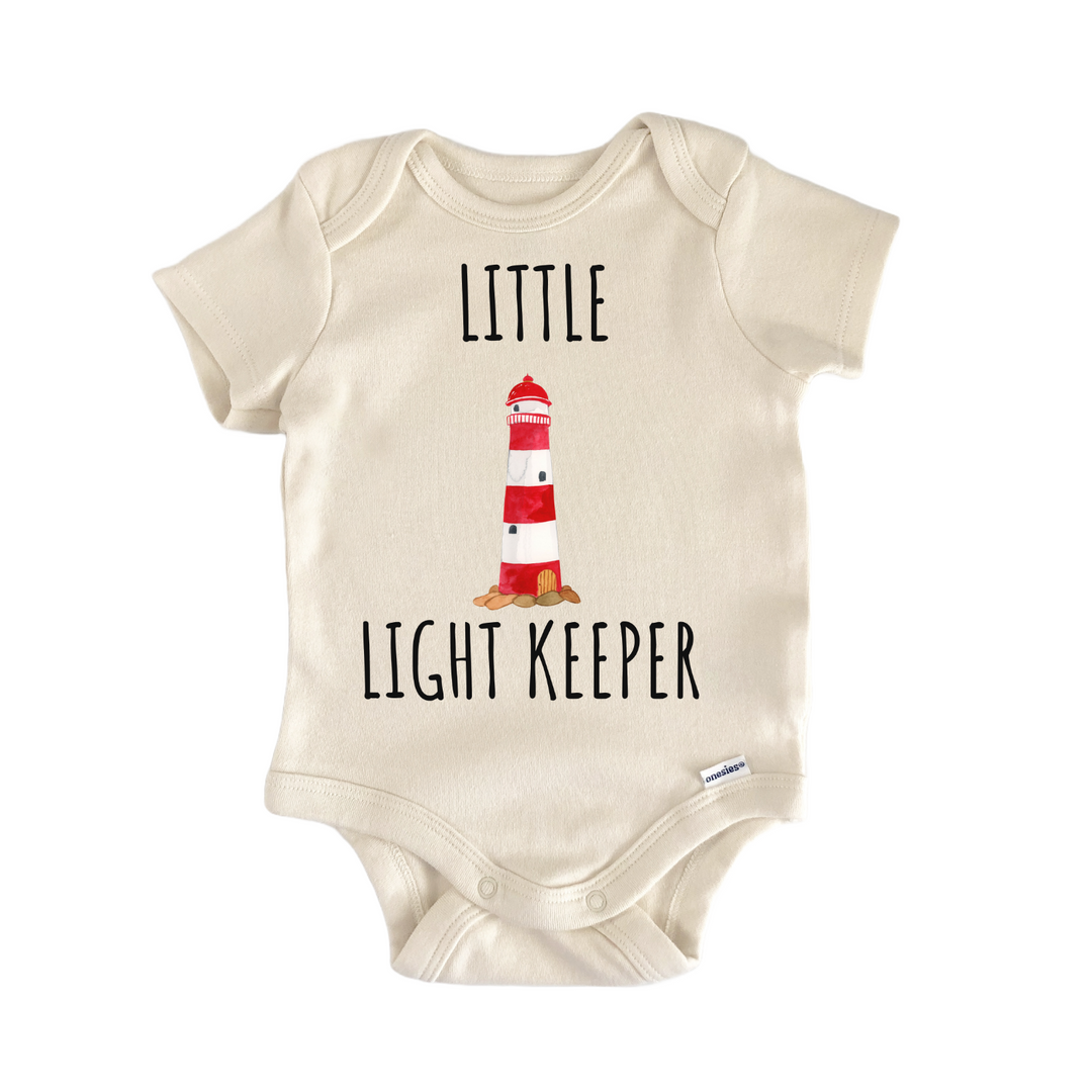 Lighthouse Keeper Light Coastal Beach Baby Gift Baby Onesie®