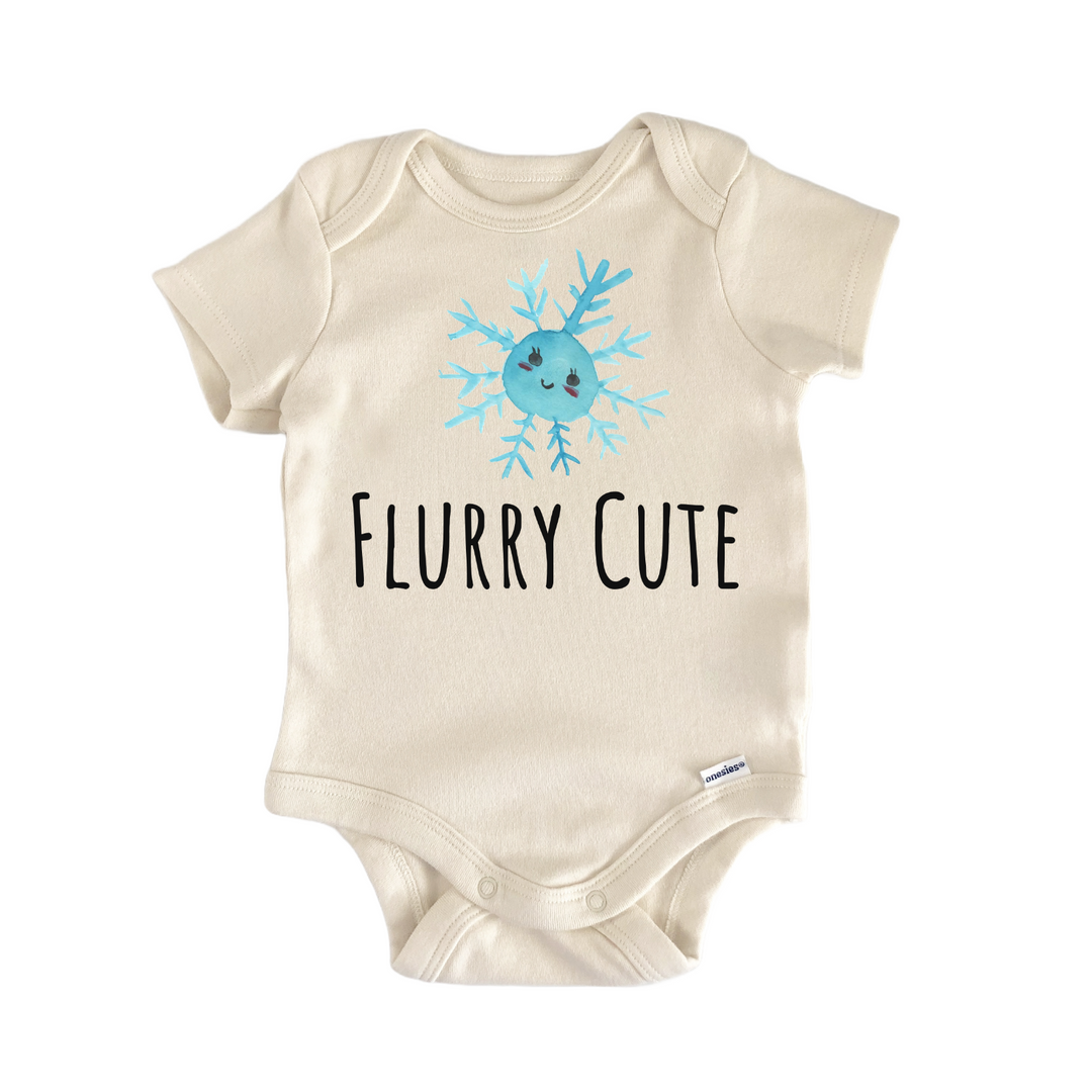 Snow Flurry Cute Winter Baby Gift Baby Onesie®