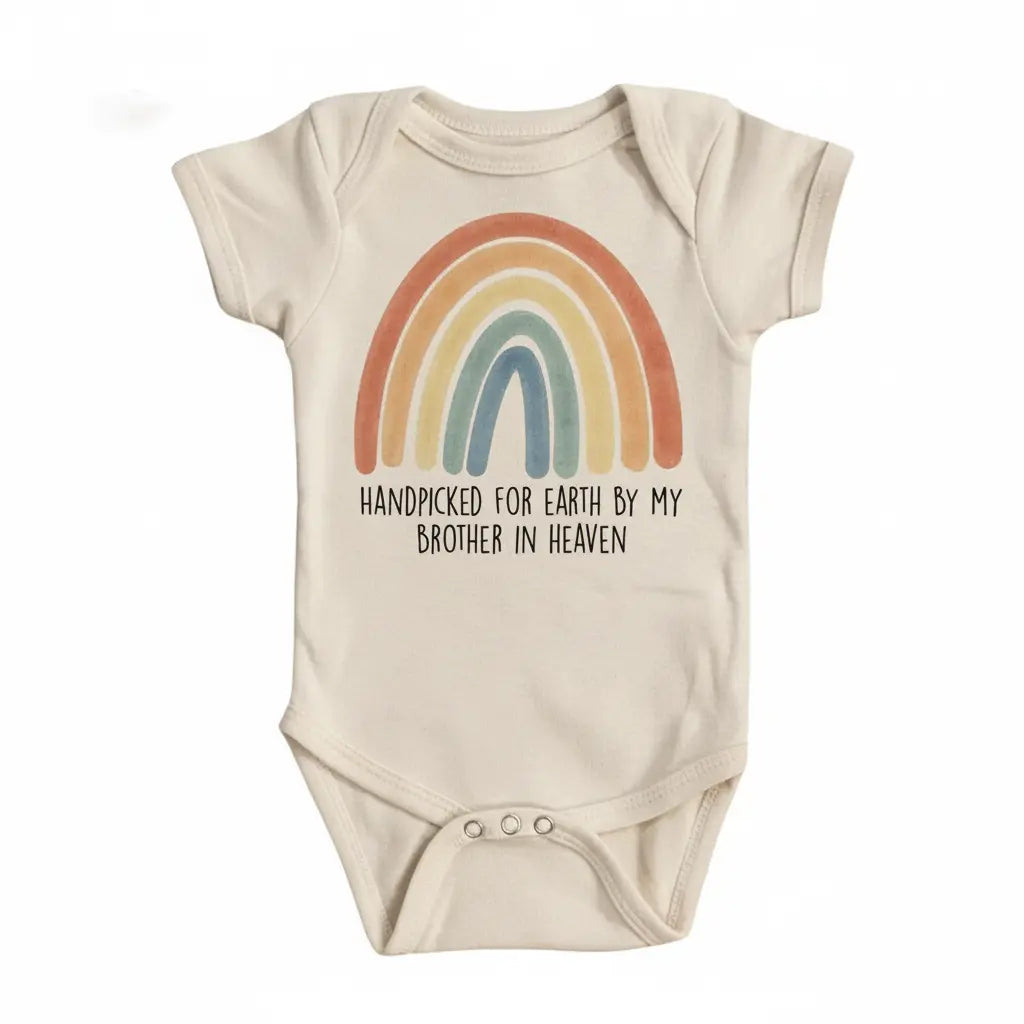 Brother Remembrance - Baby Boy Girl Clothes Infant Bodysuit Funny Cute Newborn  Funny Cute Onesie® | North Fork Forager LLC