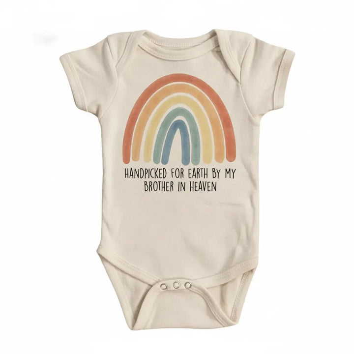 Brother Remembrance - Baby Boy Girl Clothes Infant Bodysuit Funny Cute Newborn  Funny Cute Onesie® | North Fork Forager LLC