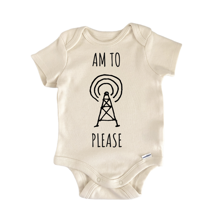 Radio Am Fm Broadcasting Infant Gift Baby Onesie®