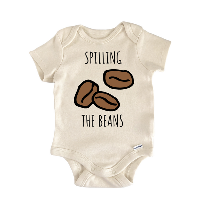 Spilling The Beans Coffee Brew Infant Gift Baby Onesie®